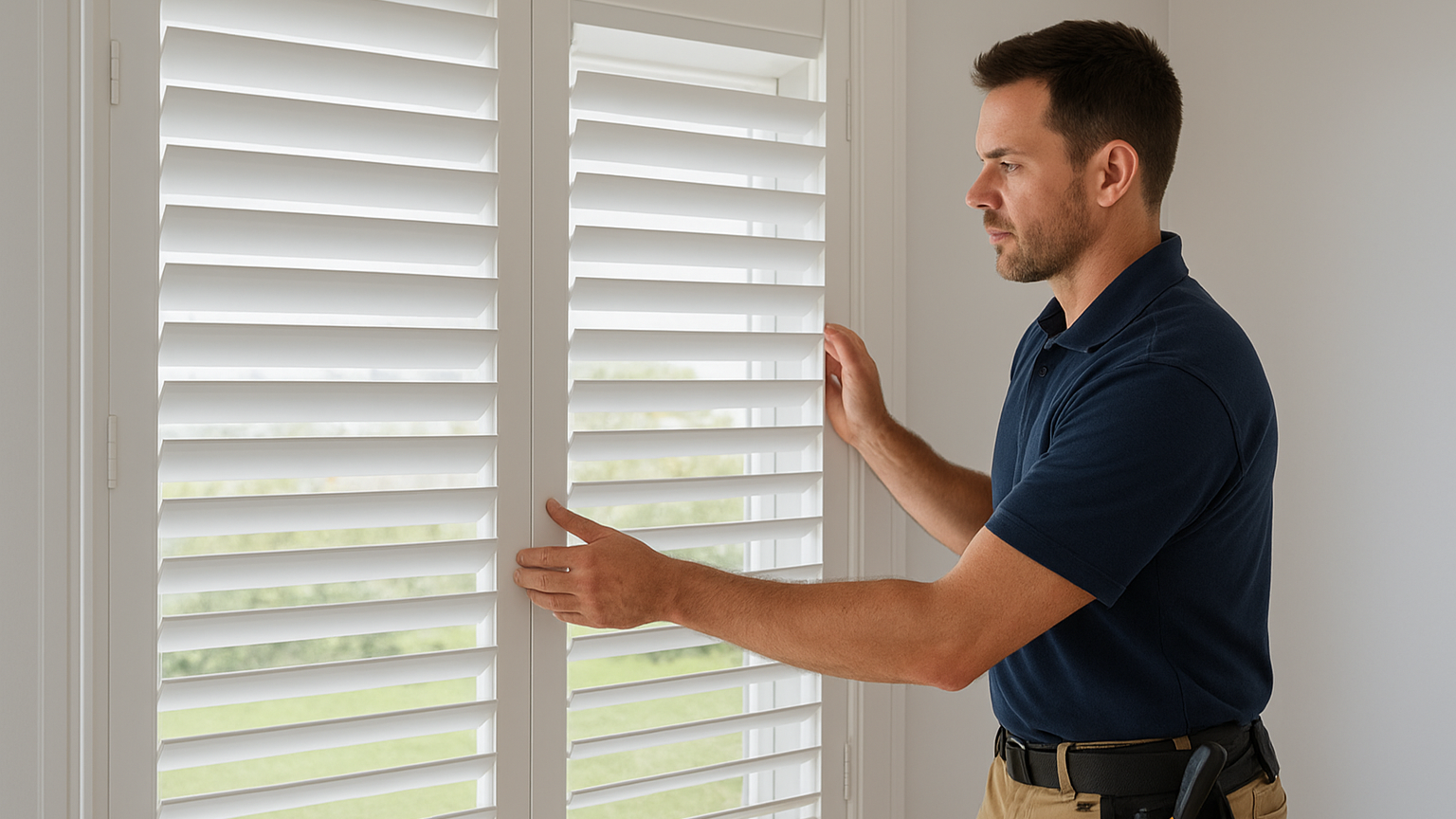 Direct Buy Blinds Waterproof Poly Shutters