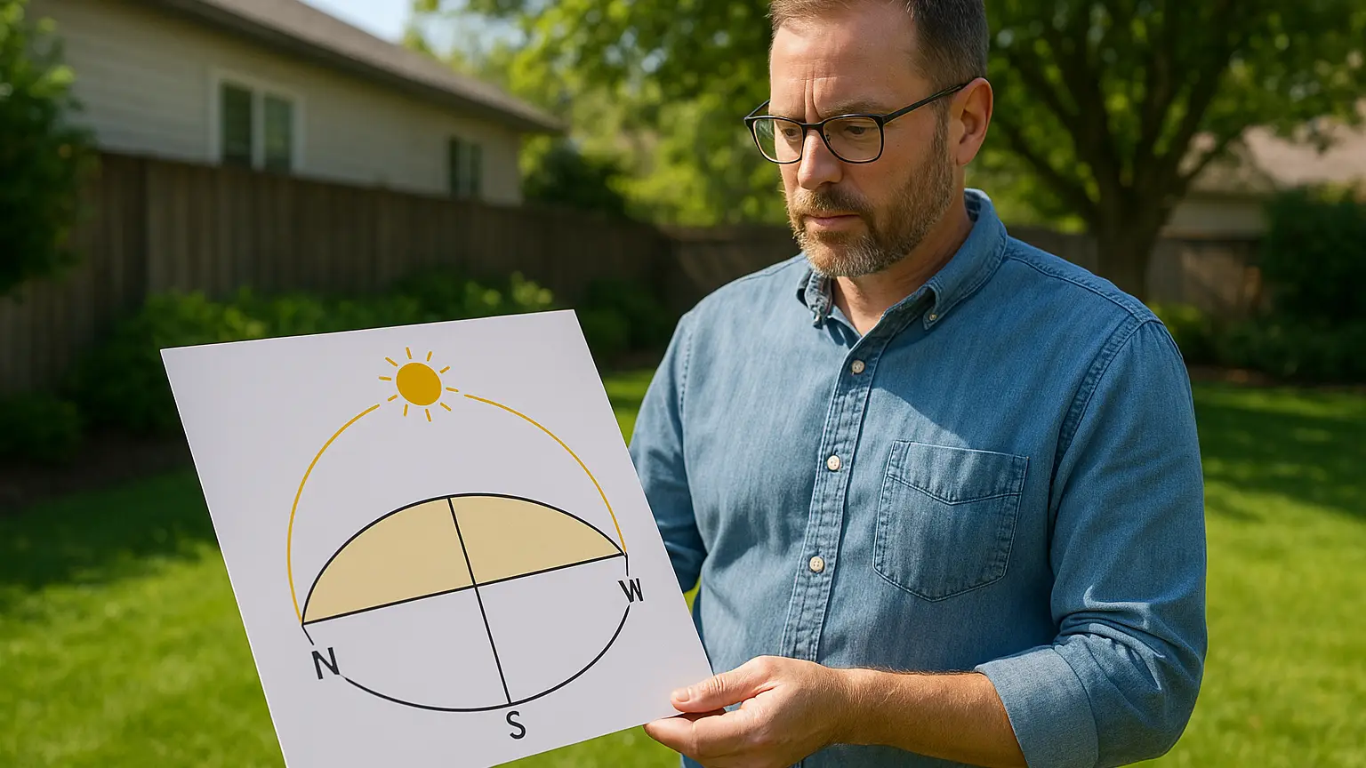 Reading Your Yard's Sun Path