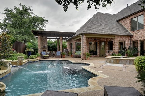 Framing the Pool as Living Wall Art