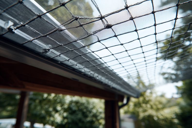 Skirts vs. Mesh to keep pigeons out